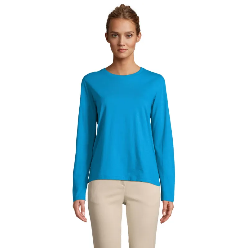 T-shirt femme personnalisé manches longues – SOL’S MONARCH