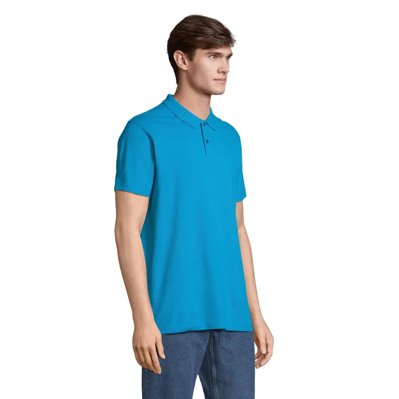 Polo unisexe personnalisé – SOL’S PULSE 100 % coton, finition premium