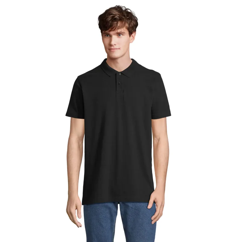 Polo unisexe personnalisé – SOL’S PULSE 100 % coton, finition premium