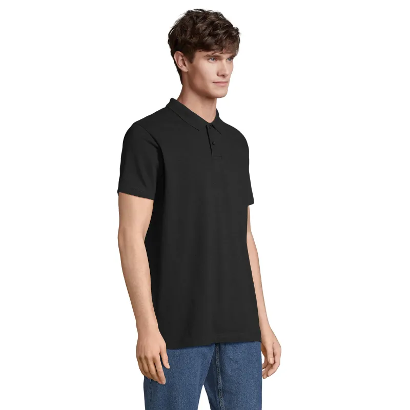 Polo unisexe personnalisé – SOL’S PULSE 100 % coton, finition premium