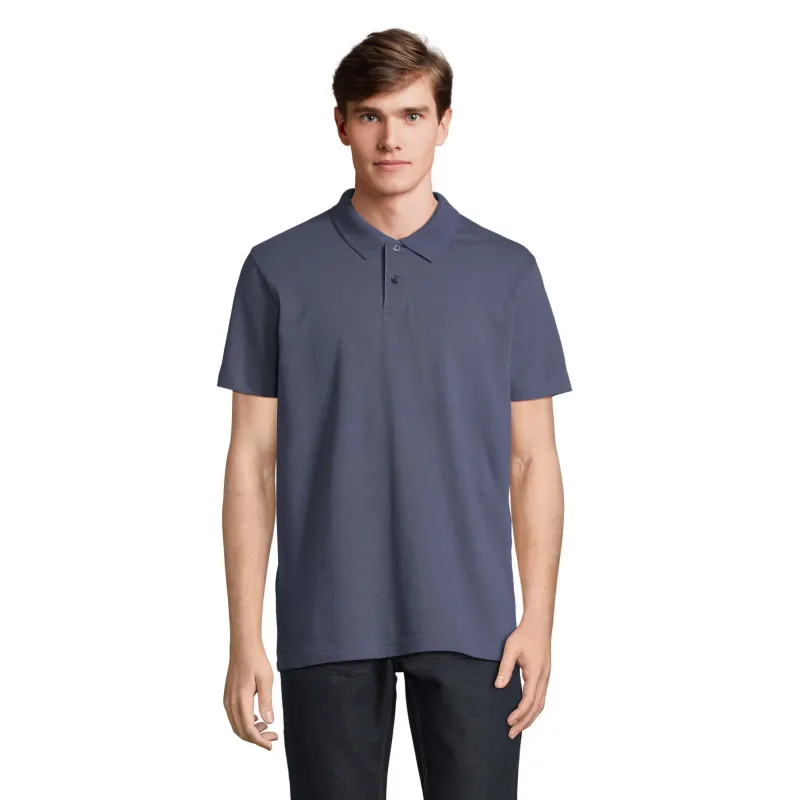 Polo unisexe personnalisé – SOL’S PULSE 100 % coton, finition premium