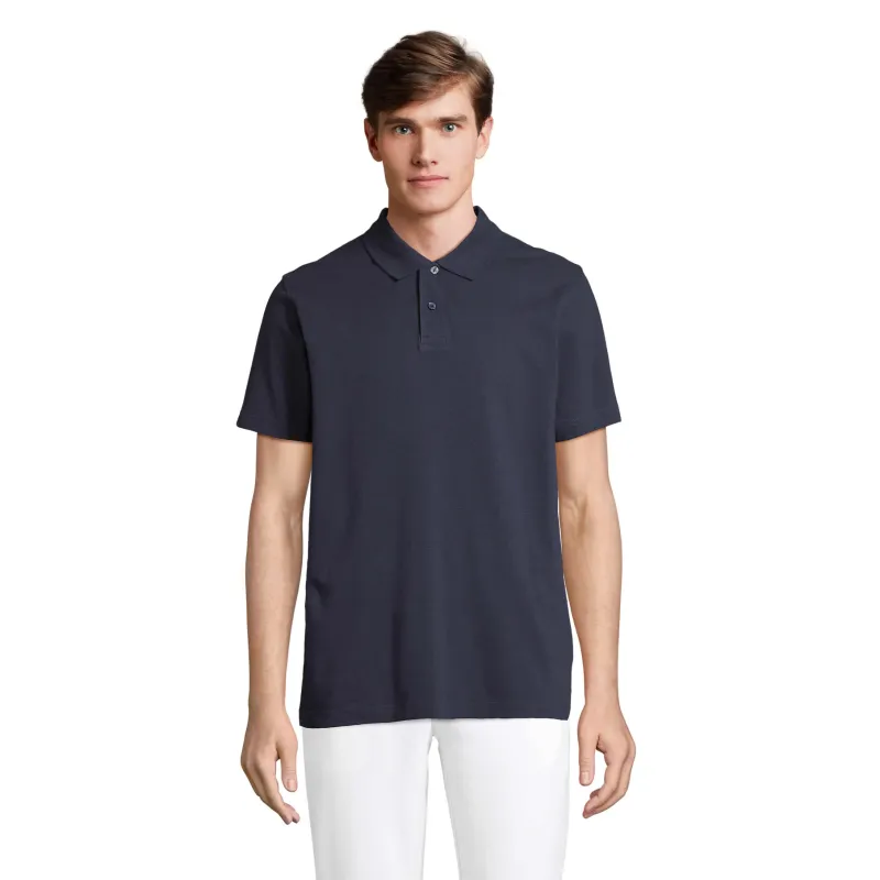 Polo unisexe personnalisé – SOL’S PULSE 100 % coton, finition premium