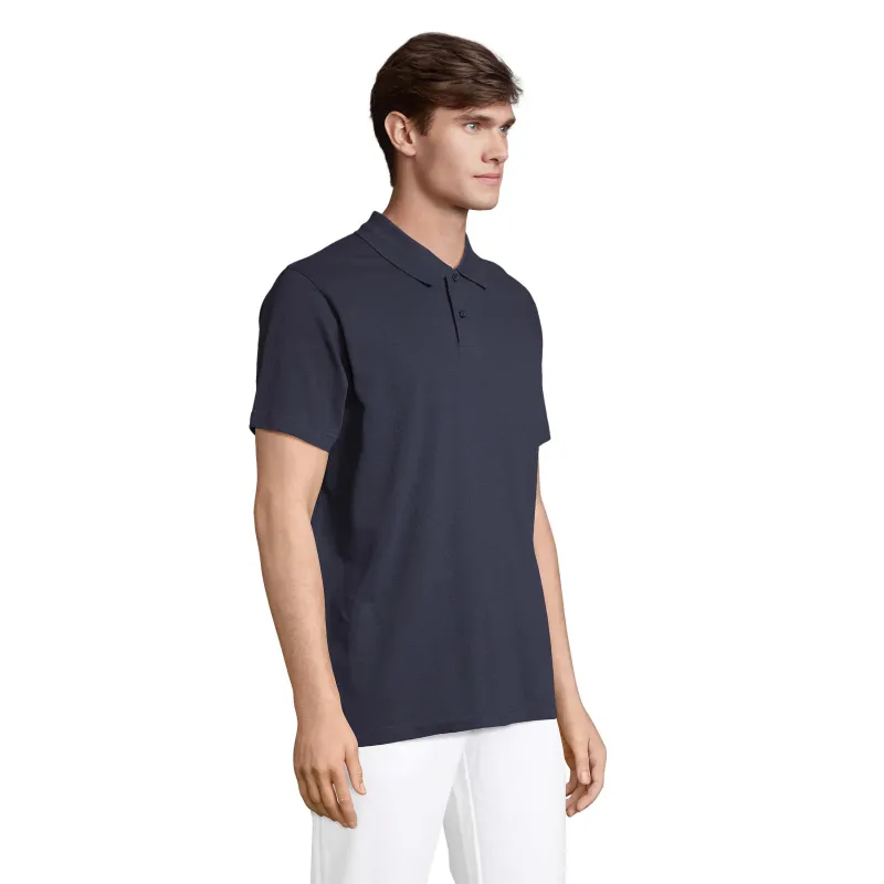 Polo unisexe personnalisé – SOL’S PULSE 100 % coton, finition premium