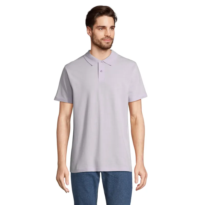 Polo unisexe personnalisé – SOL’S PULSE 100 % coton, finition premium