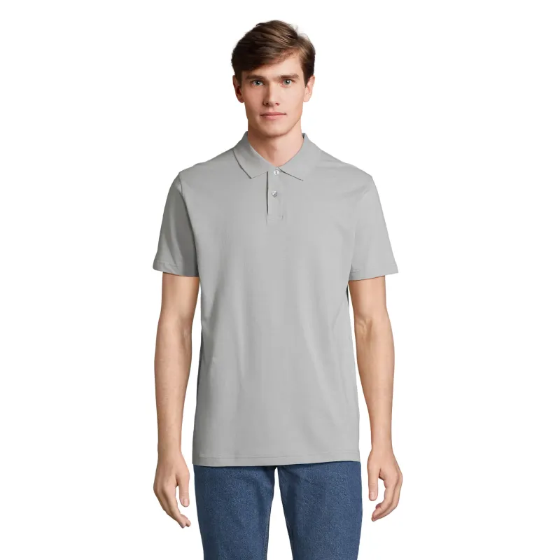 Polo unisexe personnalisé – SOL’S PULSE 100 % coton, finition premium