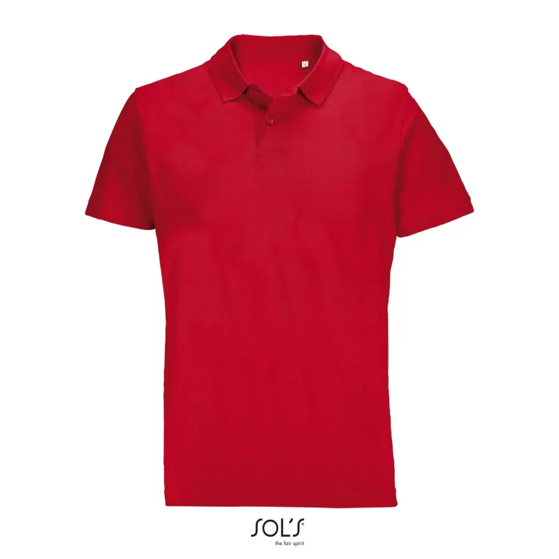 Polo unisexe personnalisé – SOL’S PULSE 100 % coton, finition premium