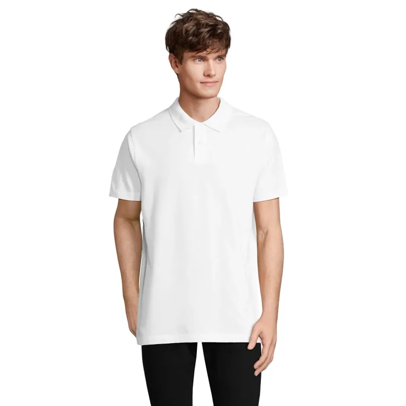 Polo unisexe personnalisé – SOL’S PULSE 100 % coton, finition premium