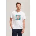 T-shirt homme col V personnalisable – SOL’S VICTORY coton premium