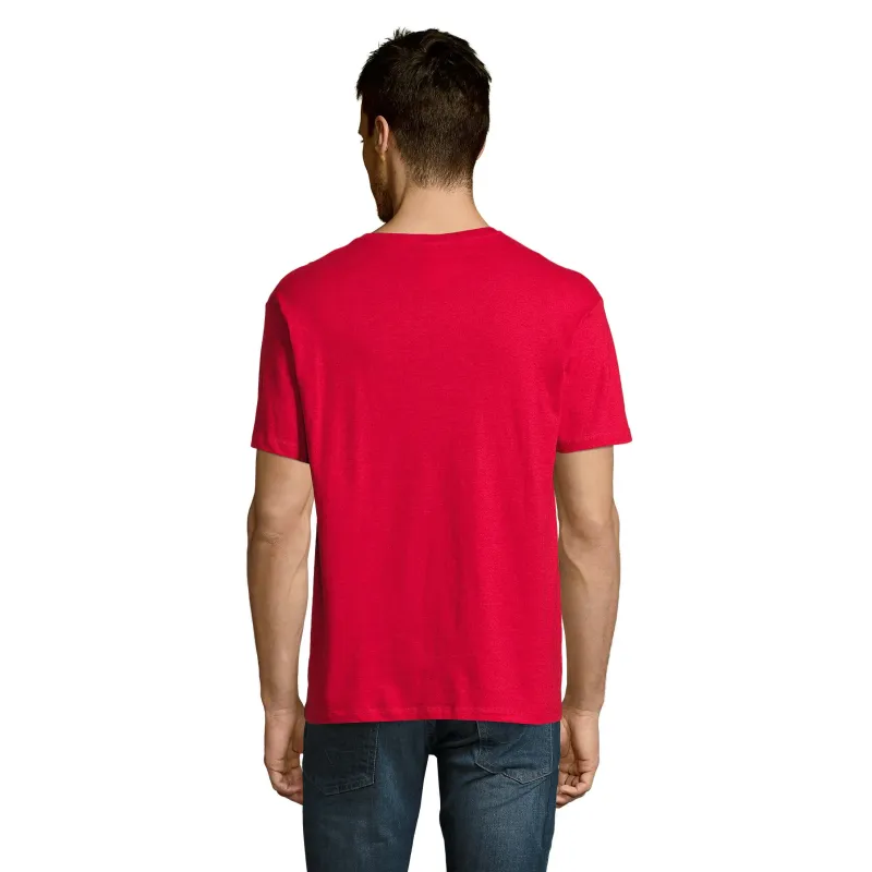 T-shirt homme col V personnalisable – SOL’S VICTORY coton premium