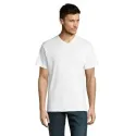 T-shirt homme col V personnalisable – SOL’S VICTORY coton premium