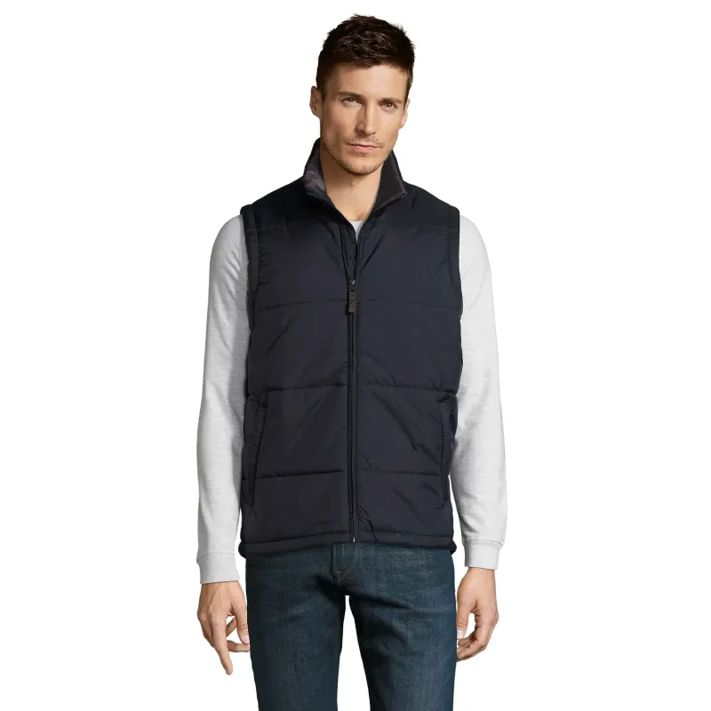 Gilet matelassé SOL'S WARM personnalisable avec broderie