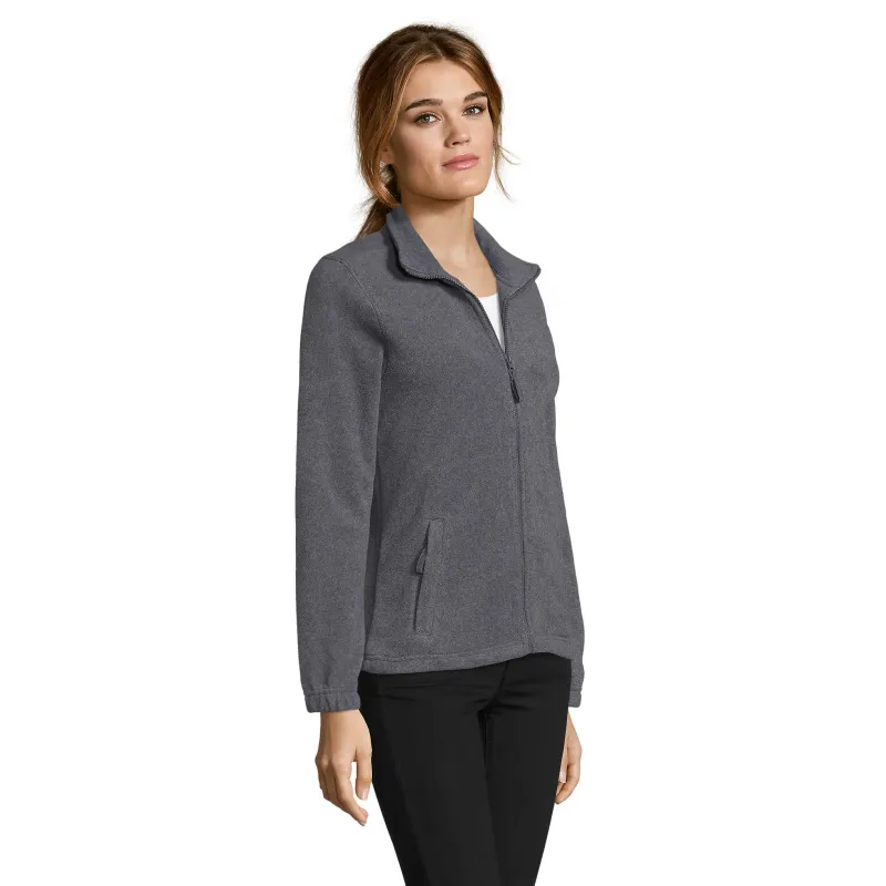 Veste micropolaire femme SOL'S NORTH personnalisable avec logo