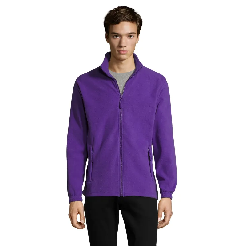 Veste micropolaire SOL'S NORTH personnalisable avec logo