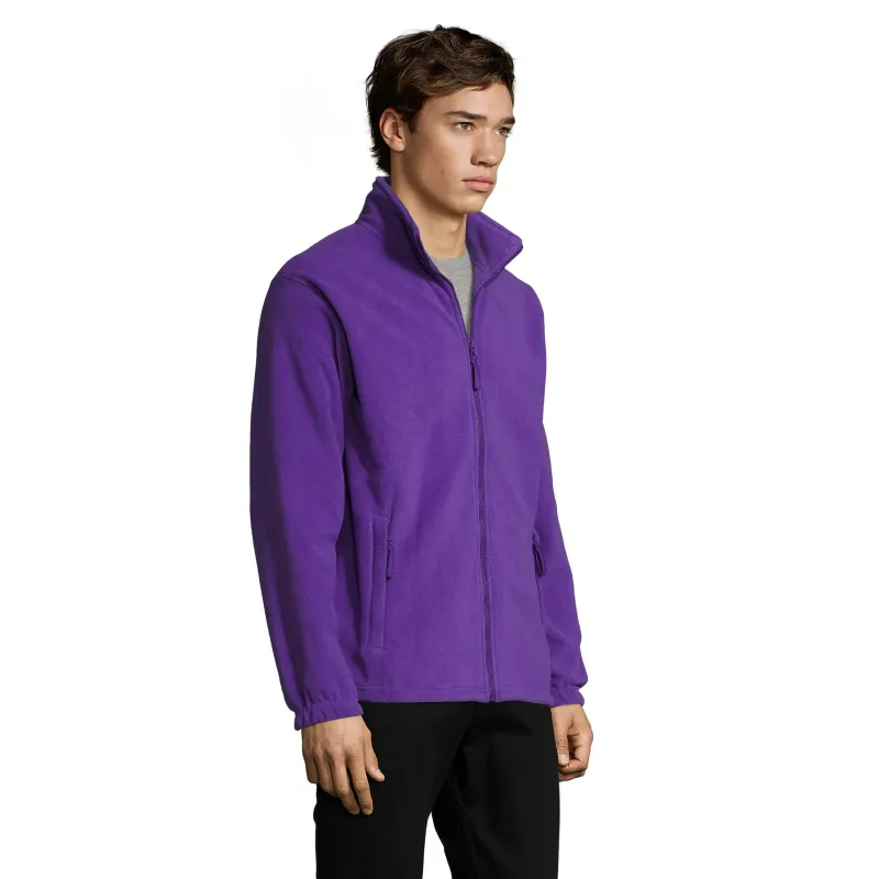 Veste micropolaire SOL'S NORTH personnalisable avec logo