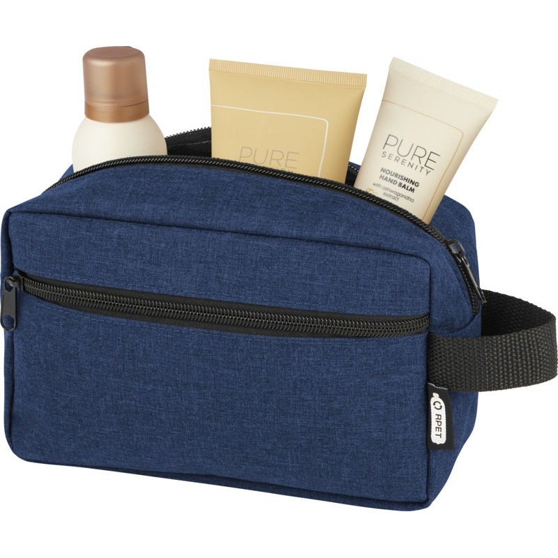Trousse de toilette en RPET recyclé GRS – personnalisable 1,5L