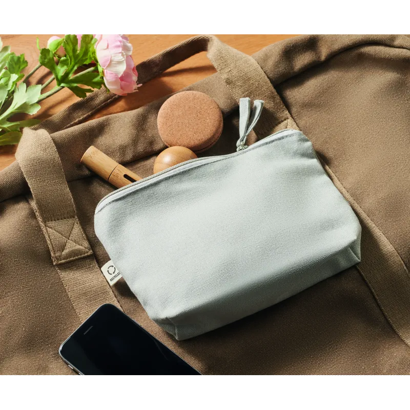 Trousse en tissu recyclé – 320 g/m² – Personnalisable