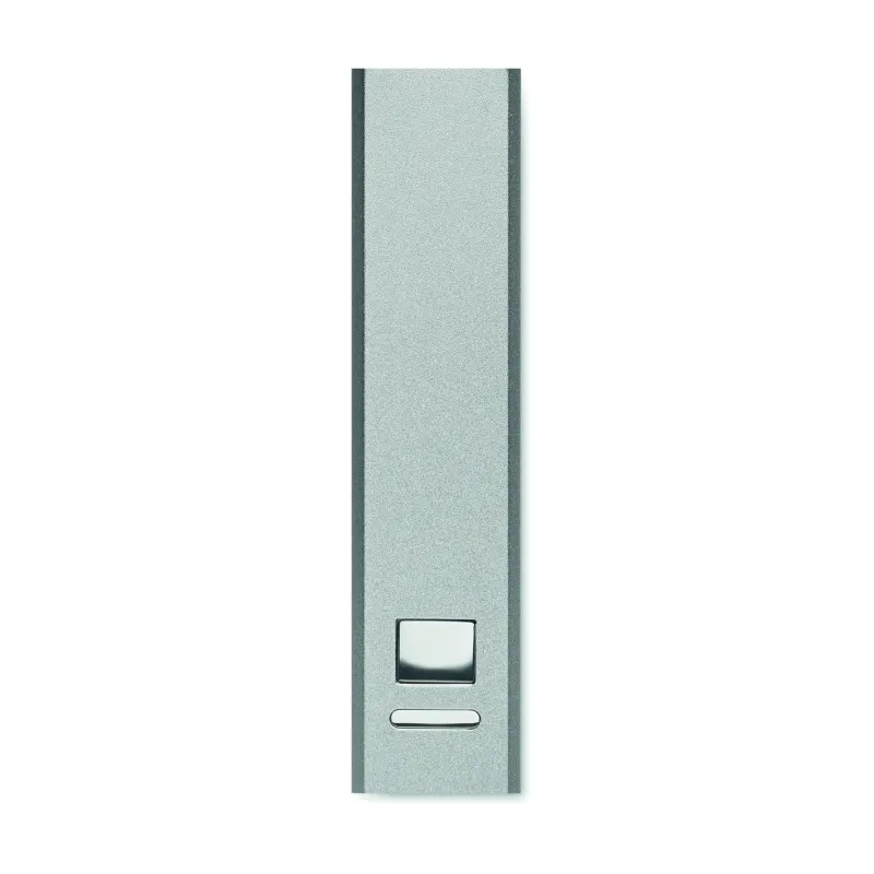 Powerbank aluminium recyclé 2600mAh - Chargement USB Type-C