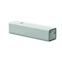 Powerbank aluminium recyclé 2600mAh - Chargement USB Type-C