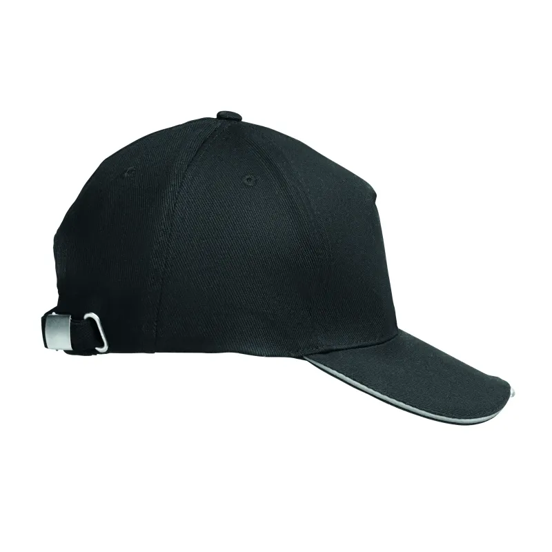 Casquette baseball avec lumière LED et boucle réglable