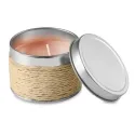Bougie parfumée en boîte métal – Élégante & personnalisable