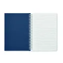 Carnet A5 en carton recyclé – Reliure spirale, 160 pages lignées, personnalisable
