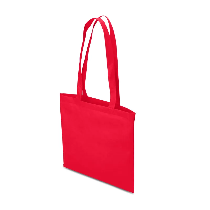 Sac shopping non tissé personnalisable avec anses longues