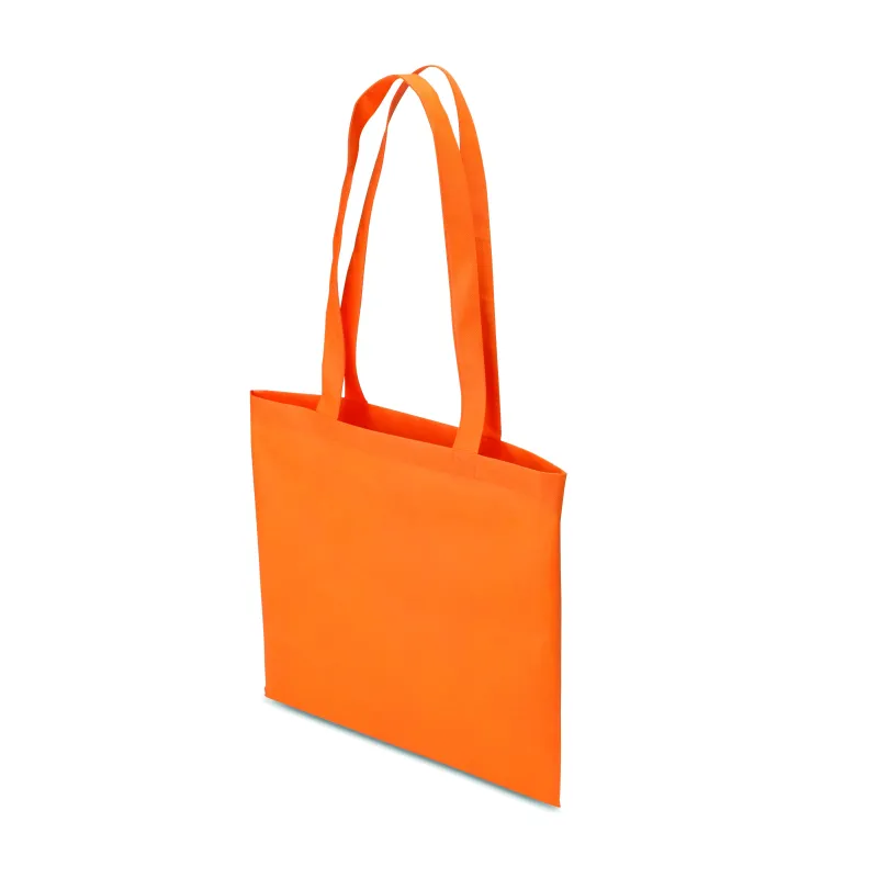 Sac shopping non tissé personnalisable avec anses longues