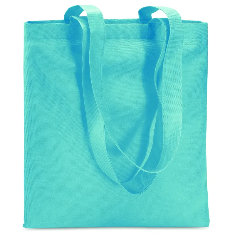 Sac shopping non tissé personnalisable avec anses longues