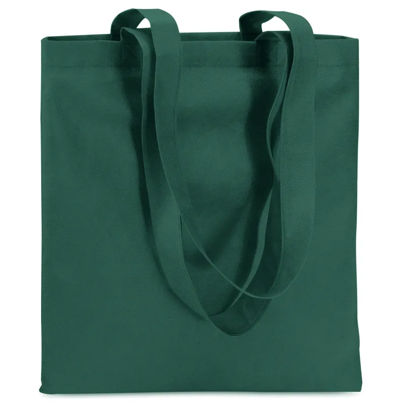 Sac shopping non tissé personnalisable avec anses longues