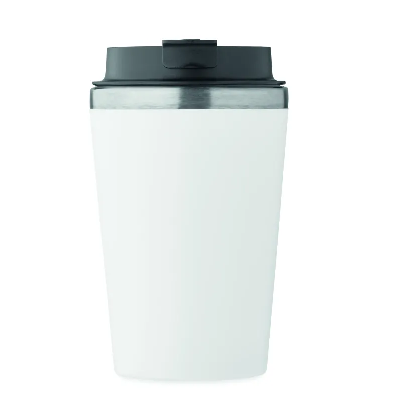 Gobelet isotherme personnalisable anti-fuite 350 ml en acier recyclé