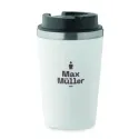 Gobelet isotherme personnalisable anti-fuite 350 ml en acier recyclé