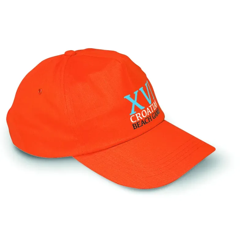 Casquette baseball personnalisable en coton – 5 pans