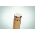 Bouteille isotherme inox bambou avec infuseur personnalisable - 400 ml